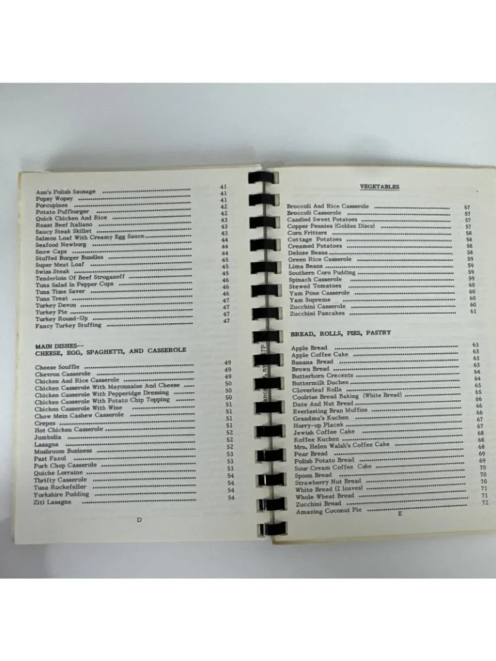 1984 Lancaster Morning Glories Home Bureau Sharing Recipes Cookbook New York